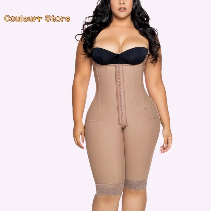 Fajas Reductoras Y Modeladoras Mujer Women's Corset Knee Length Underbust Body Shaper Postpartum Girdle Waist Trainer Shapewear
Fajas Reductoras Y Modeladoras Mujer Women's Corset Knee Length Underbust Body Shaper Postpartum Girdle Waist Trainer Shapewear