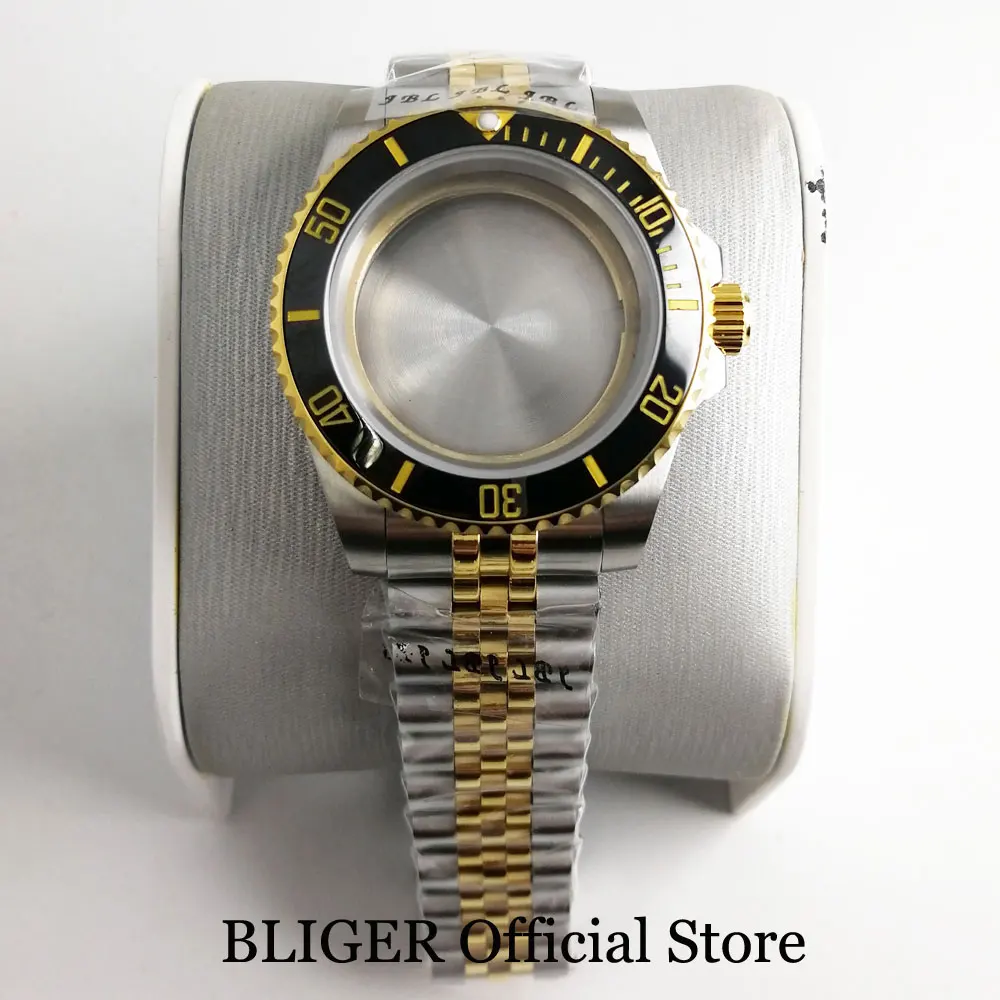 Чехол для часов из нержавеющей стали BLIGER 40 мм + браслет для часов Jubilee Fit ETA 2836 MIYOTA
Чехол для часов из нержавеющей стали BLIGER 40 мм + браслет для часов Jubilee Fit ETA 2836 MIYOTA