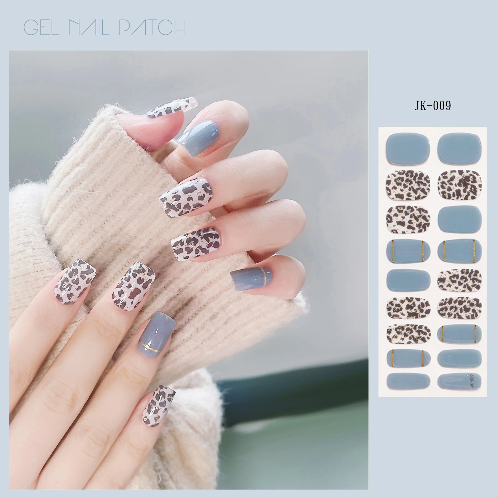 Gel Pattern Nail Art Stickers Full Cover Nails Accessories Decals Self-Adhesive Foil Patch Wraps Multiple Styles Tips Decoration 
Gel Pattern Nail Art Stickers Full Cover Nails Accessories Decals Self-Adhesive Foil Patch Wraps Multiple Styles Tips Decoration