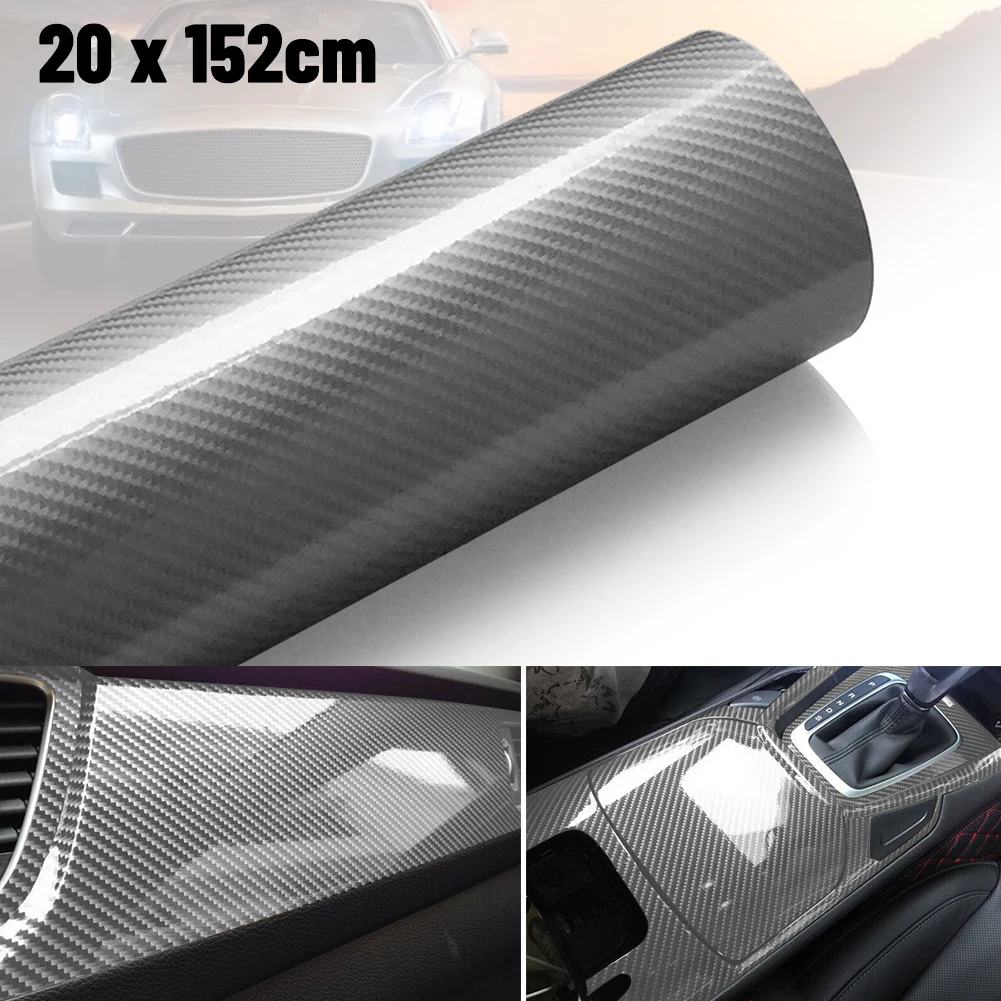 Car Stickers Auto Styling DIY High Glossy 6D Carbon Fiber Vinyl Wrap Film Motorcyle Automobiles Decals Accessorise 50*152cm
Car Stickers Auto Styling DIY High Glossy 6D Carbon Fiber Vinyl Wrap Film Motorcyle Automobiles Decals Accessorise 50*152cm