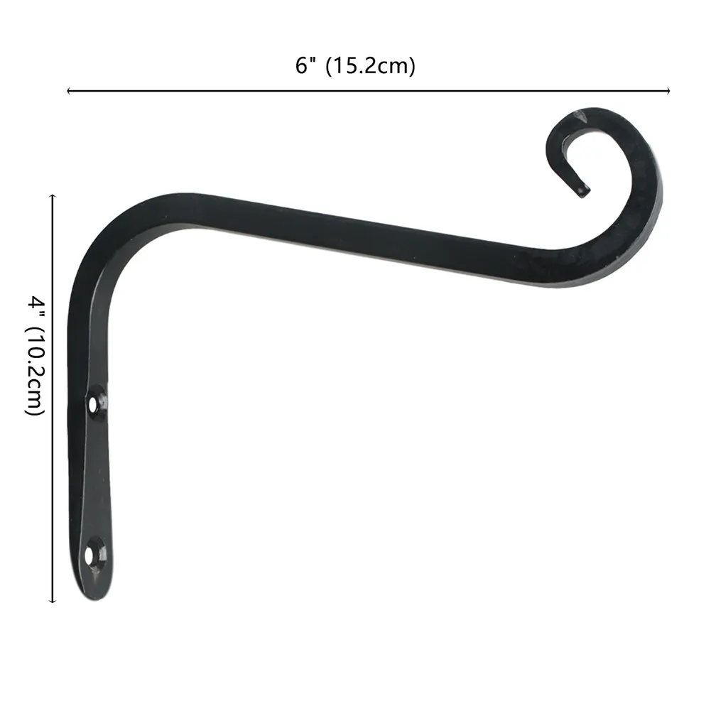 2PCS Flower Pot Hook Metal Hanging Basket Bird Feeders Brackets Outdoors Garden Plant Hanger Wall Mounted Hook Garden Decor
2PCS Flower Pot Hook Metal Hanging Basket Bird Feeders Brackets Outdoors Garden Plant Hanger Wall Mounted Hook Garden Decor