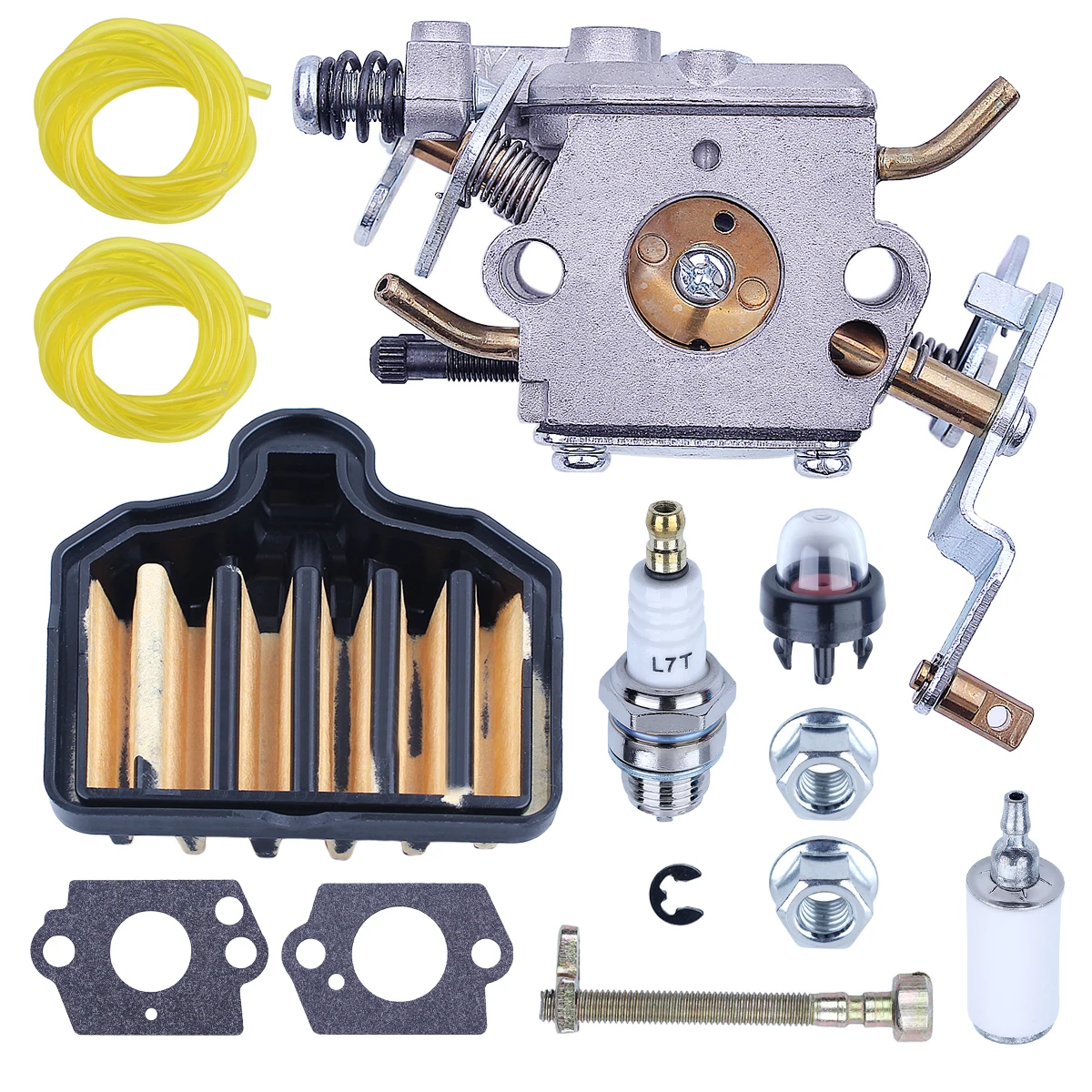 Carburetor For Poulan PP5020AV PP5020 2 Stroke Gas Chainsaw Craftsman 358350980 w 575296301 Air Filter Replace Zama C1M-W47
Carburetor For Poulan PP5020AV PP5020 2 Stroke Gas Chainsaw Craftsman 358350980 w 575296301 Air Filter Replace Zama C1M-W47