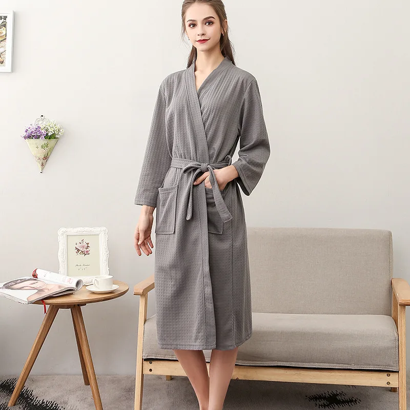 2021 Long Bath Robes for Women Elegant Solid Casual Kimono Female V Neck Long Sleeve with Sahses Slim Homewear Women's
2021 Long Bath Robes for Women Elegant Solid Casual Kimono Female V Neck Long Sleeve with Sahses Slim Homewear Women's