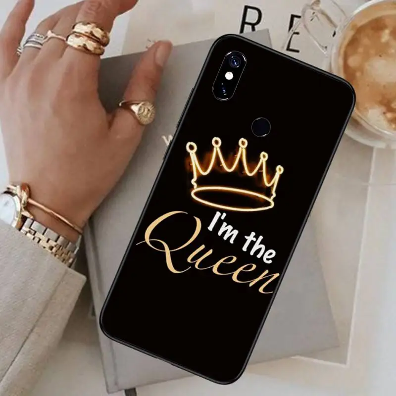 King Queen Crown Couple Phone Case For Xiaomi Redmi 7 8 9t a3Pro 9se k20 mi8 max3 lite 9 note 9s 10 pro
King Queen Crown Couple Phone Case For Xiaomi Redmi 7 8 9t a3Pro 9se k20 mi8 max3 lite 9 note 9s 10 pro