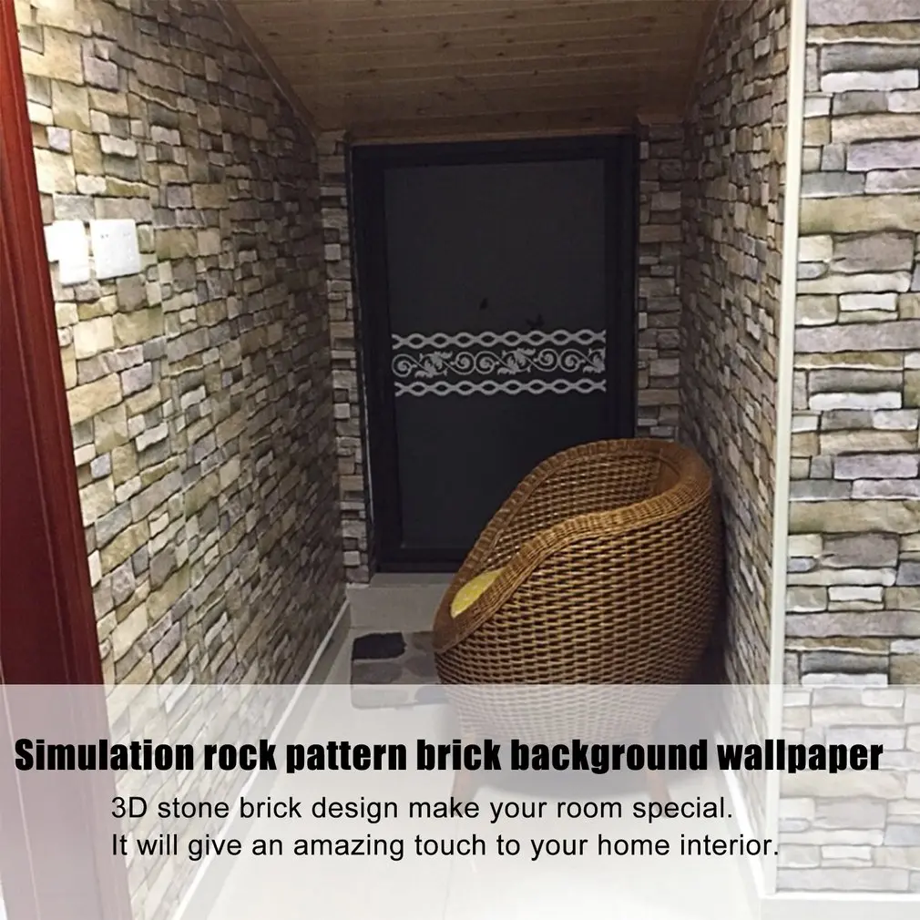 3D Wallpaper Brick PVC Waterproof Self Adhesive Removable Wall Sticker Living Room Bedroom Kids Room Home Decor 3D Wall Papers
3D Wallpaper Brick PVC Waterproof Self Adhesive Removable Wall Sticker Living Room Bedroom Kids Room Home Decor 3D Wall Papers