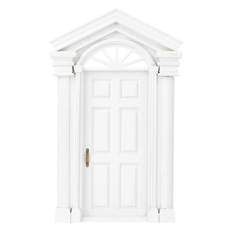 1:12 DollHouse DIY Mini Door, Wooden Steepletop Window Sun Door for Dollhouse Furniture Accessories
1:12 DollHouse DIY Mini Door, Wooden Steepletop Window Sun Door for Dollhouse Furniture Accessories