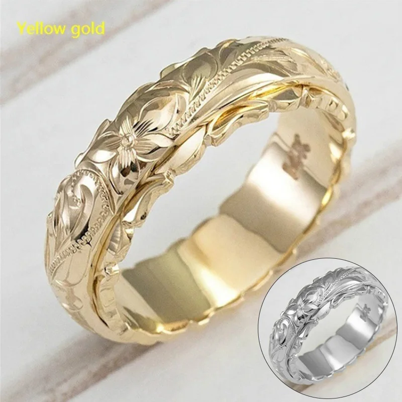 Fashion Suspended Carved Rose Flower Ring for women and men gold rings Women's jewelry rings Wedding Anniversary 2021
Fashion Suspended Carved Rose Flower Ring for women and men gold rings Women's jewelry rings Wedding Anniversary 2021