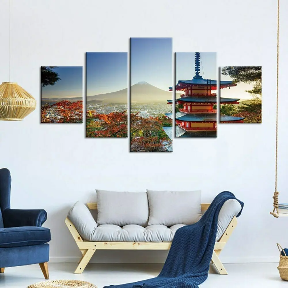 5 Pieces Snowy Mountain Temple Posters Peaceful Nature Canvas HD Prints Paintings Wall Art Pictures Home Decor No Framed
5 Pieces Snowy Mountain Temple Posters Peaceful Nature Canvas HD Prints Paintings Wall Art Pictures Home Decor No Framed