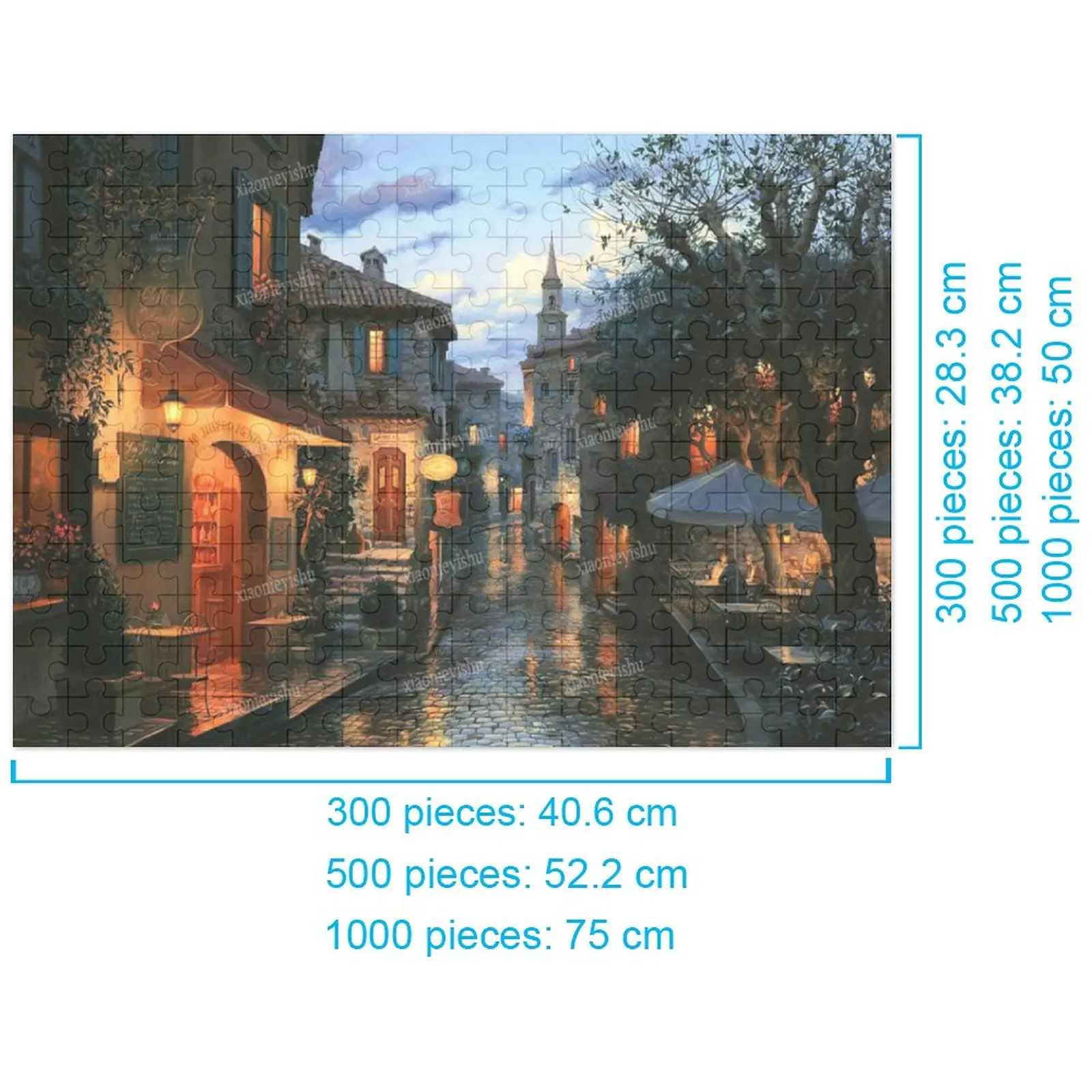 Old City Wooden Puzzle 300 500 1000 Pieces Puzzle Family Game Gift Toy Comics Challenging Wall Decoration
Old City Wooden Puzzle 300 500 1000 Pieces Puzzle Family Game Gift Toy Comics Challenging Wall Decoration
