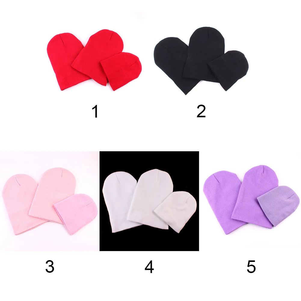 3pcs/set Solid Winter Warm Cotton Blend Knitted Gift Adjustable Fashion Comfortable Cute Parent Child Cap Suit
3pcs/set Solid Winter Warm Cotton Blend Knitted Gift Adjustable Fashion Comfortable Cute Parent Child Cap Suit