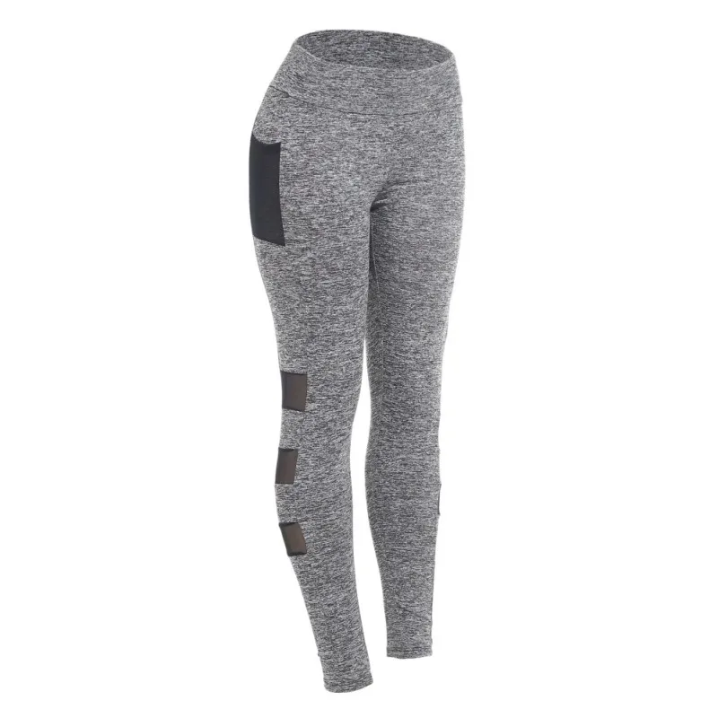 Women Quick Dry Pants Sports leggings Fitness Mid Waist Legging Black Grey Mesh Patchwork Breathable Pants 2019 
Women Quick Dry Pants Sports leggings Fitness Mid Waist Legging Black Grey Mesh Patchwork Breathable Pants 2019