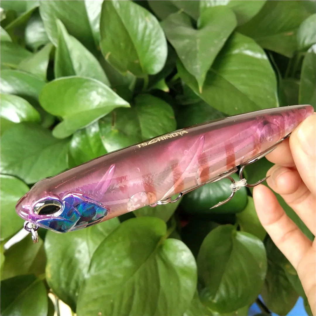 TSURINOYA 8PCS 110mm 20.5g Top water Floating Artificial bait Pencil Fishing Bass bait Snakehead Lure
TSURINOYA 8PCS 110mm 20.5g Top water Floating Artificial bait Pencil Fishing Bass bait Snakehead Lure