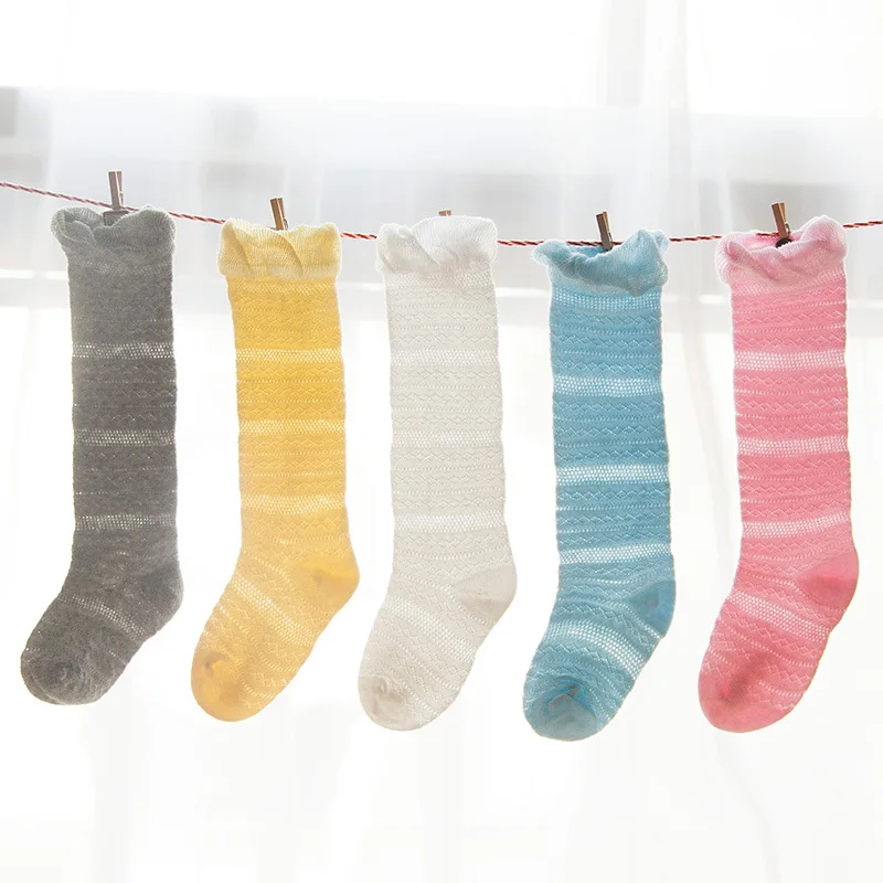 Summer Solid Color Thin Cotton Baby Socks White Mesh Breathable Socks Baby Boys Girls Knee High Socks Toddler Socks
Summer Solid Color Thin Cotton Baby Socks White Mesh Breathable Socks Baby Boys Girls Knee High Socks Toddler Socks