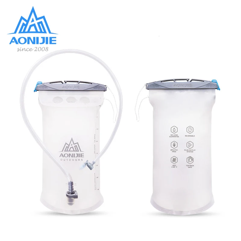 AONIJIE мягкий резервуар 1.5L водный Пузырь гидратация пакет сумка для хранения воды