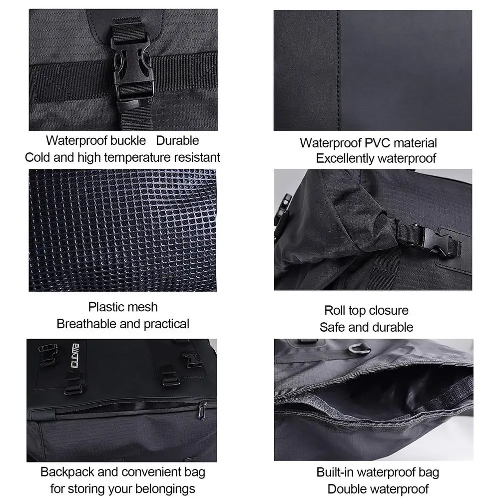 Motorcycle Tail Pack Backpack Motorbike Waterproof Rear Gear Bag Multifunctional luggage saddle bag bumper side bag For Rafting
Motorcycle Tail Pack Backpack Motorbike Waterproof Rear Gear Bag Multifunctional luggage saddle bag bumper side bag For Rafting