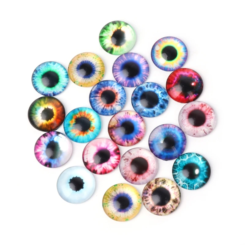 20Pcs Glass Dolls Eye DIY Handcraft Animal Eyes Jewelry Accessories 10/16/20mm J2HD
20Pcs Glass Dolls Eye DIY Handcraft Animal Eyes Jewelry Accessories 10/16/20mm J2HD