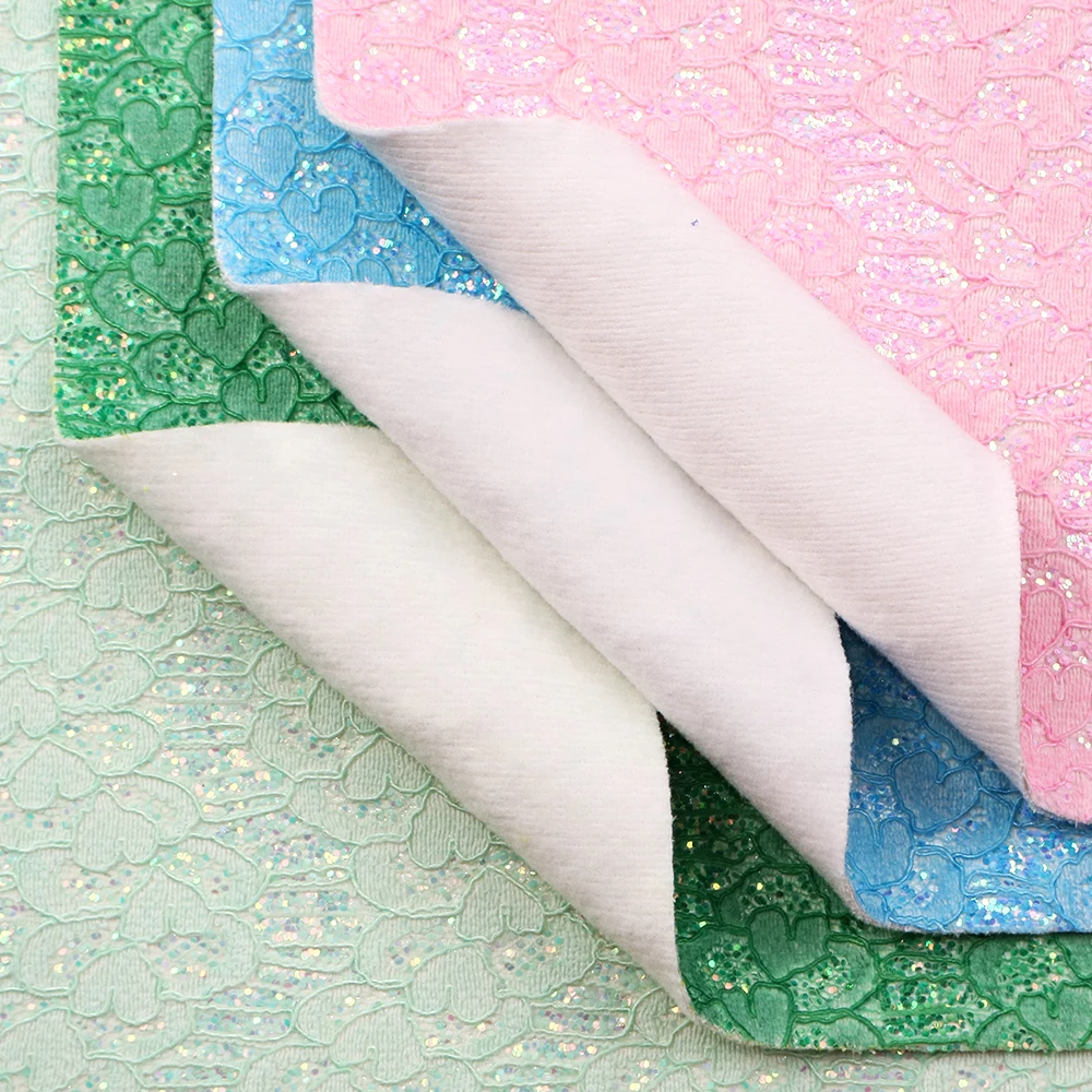 20*33cm Chunky Glitter Lace Faux Leather Fabric DIY Bow Bags Phone Case Scrapbook Faux Leather Sheets,1Yc12585
20*33cm Chunky Glitter Lace Faux Leather Fabric DIY Bow Bags Phone Case Scrapbook Faux Leather Sheets,1Yc12585