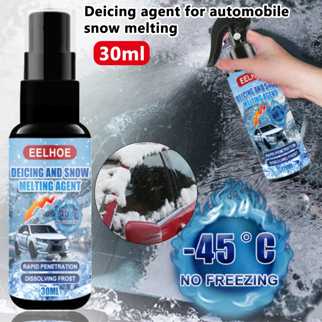 30ml Car De-icing Agent De-Icer Melts Multifunctional Deicing Snow Melting Agent Car Glass Snow Windshield Window Remover
30ml Car De-icing Agent De-Icer Melts Multifunctional Deicing Snow Melting Agent Car Glass Snow Windshield Window Remover