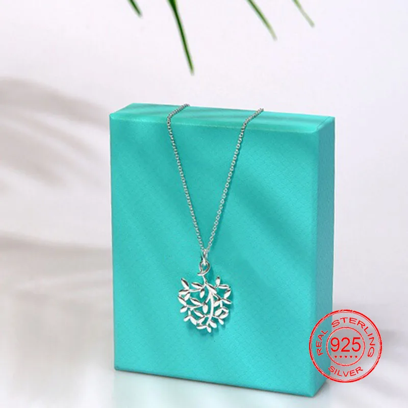 925 Silver Ms Classic Olive Leaf Sweater Pendant Necklace Personality Fashion Accessories/white Gold, Women's Necklace
925 Silver Ms Classic Olive Leaf Sweater Pendant Necklace Personality Fashion Accessories/white Gold, Women's Necklace