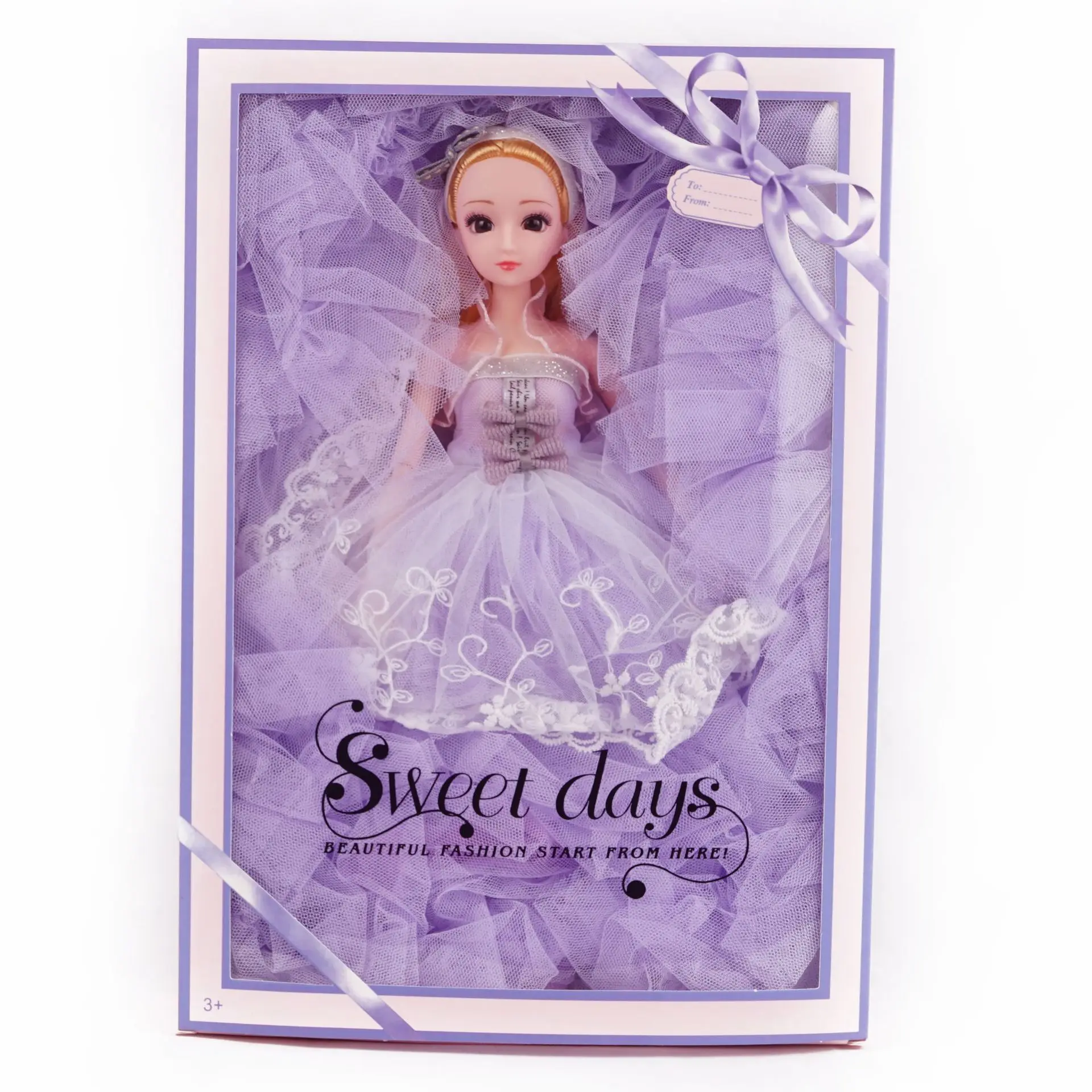 30CM Ooversized Dress Up Princess Play House Girl Wedding Toy Simulation Sweet Cute Present Gift Box Toy Cartoon Doll
30CM Ooversized Dress Up Princess Play House Girl Wedding Toy Simulation Sweet Cute Present Gift Box Toy Cartoon Doll