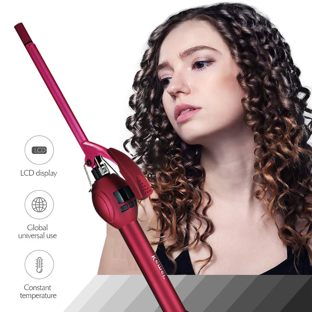 Kemei Km-1023 9 mm Curling Iron Hair Curler Professional Curl Curling Irons Curling Wand Magic Roller Care
Kemei Km-1023 9 mm Curling Iron Hair Curler Professional Curl Curling Irons Curling Wand Magic Roller Care