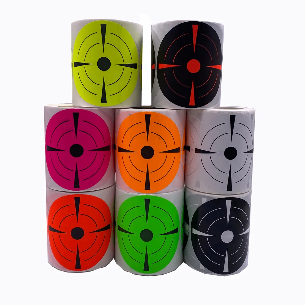 3" 8-Colors Shooting Target Stickers in 200 Pcs/Roll suitable for target shooting of airgun pellet gun & Steel or Plastic BBs
3" 8-Colors Shooting Target Stickers in 200 Pcs/Roll suitable for target shooting of airgun pellet gun & Steel or Plastic BBs