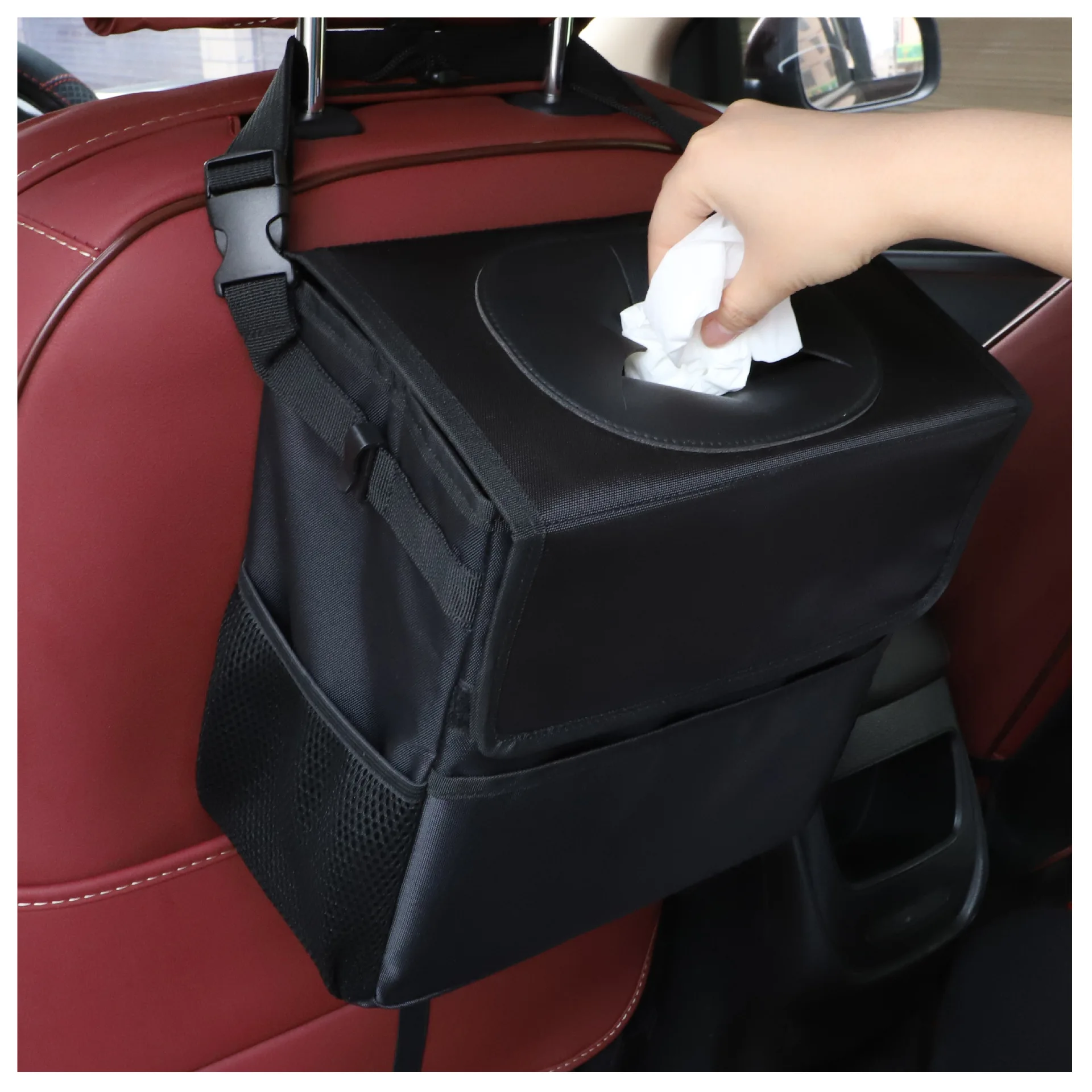 Big Capacity Car Trash Bag Garbage Can Portable Car Trash Can with Lid and Storage Pockets Waterproof Car Storage Bin
Big Capacity Car Trash Bag Garbage Can Portable Car Trash Can with Lid and Storage Pockets Waterproof Car Storage Bin