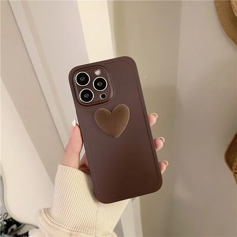 3D Plush Love Heart Phone Case for iPhone 13 12 11 Pro Max X XS XR Max 8 7 Plus Matte Soft IMD Silicon Back Cover Capa
3D Plush Love Heart Phone Case for iPhone 13 12 11 Pro Max X XS XR Max 8 7 Plus Matte Soft IMD Silicon Back Cover Capa