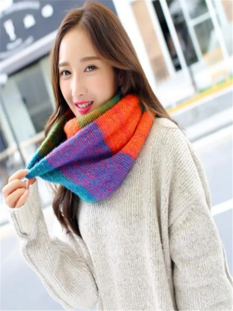 The new scarf female winter ms han edition knitting scarf thickening in winter to keep warm color collar ZWJ15
The new scarf female winter ms han edition knitting scarf thickening in winter to keep warm color collar ZWJ15