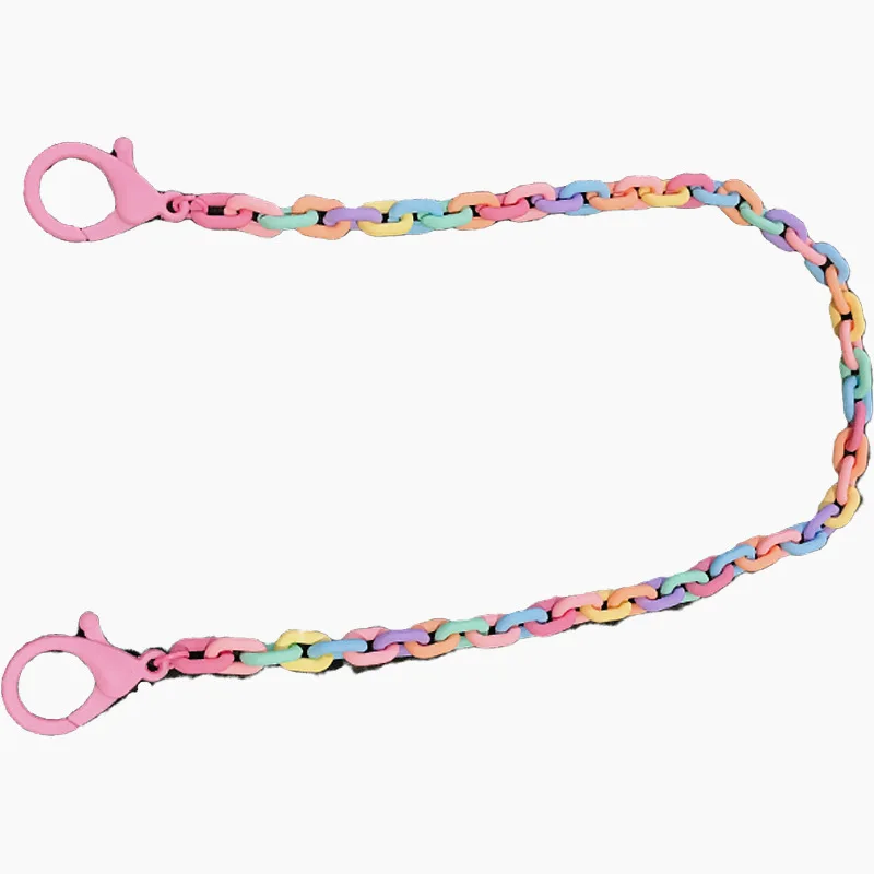 50cm Candy Color Mask Hanging Chain Korean Glasses Anti Loss Necklace Jewelry Strap Holder for Kids
50cm Candy Color Mask Hanging Chain Korean Glasses Anti Loss Necklace Jewelry Strap Holder for Kids
