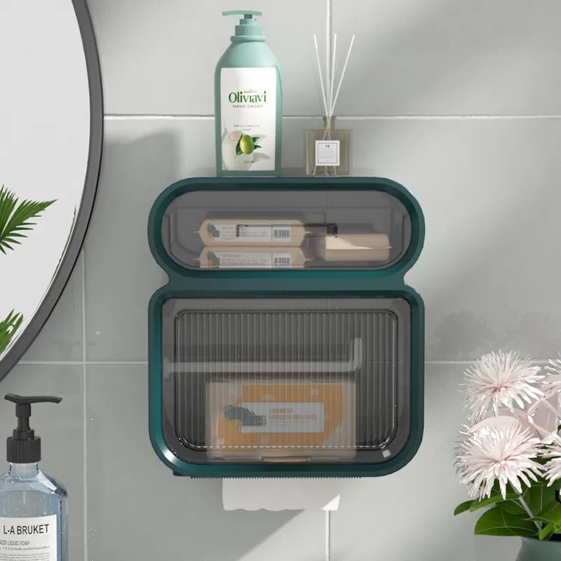 Punch-Free Waterproof Toilet Holder Multifunctional Bathroom Accessories Toilet Paper Holder For Toilet Paper Bathroom Shelf
Punch-Free Waterproof Toilet Holder Multifunctional Bathroom Accessories Toilet Paper Holder For Toilet Paper Bathroom Shelf
