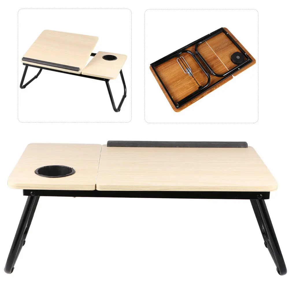 Adjustable Mini Laptop Bed Tray Table Lap Desk Notebook Breakfast with Cup Slot
Adjustable Mini Laptop Bed Tray Table Lap Desk Notebook Breakfast with Cup Slot