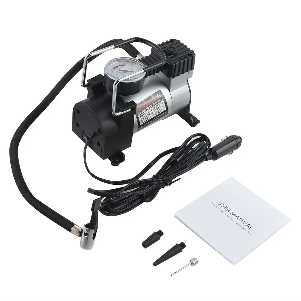 12V Portable Auto Car Electric Air Compressor Tire Inflator Pump for Motorbike B Tire Inflator Pump Car Styling
12V Portable Auto Car Electric Air Compressor Tire Inflator Pump for Motorbike B Tire Inflator Pump Car Styling