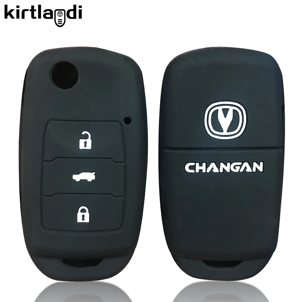Kirtlandi силиконовый чехол для ключей от машины Changan CS75 CS15 Бенни е-звезда 2019 2020 3