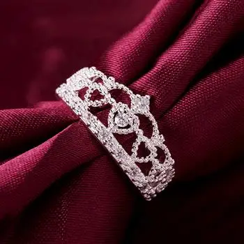 Fashion Crown European and American Zircon Ring R469 LKNSPCR469
Fashion Crown European and American Zircon Ring R469 LKNSPCR469