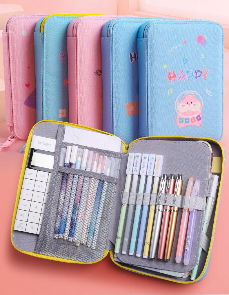 Kawaii Pencil Case School Storage Organizer Bag Multi-function Pencilcase Large Capacity Pencil Box for Pad Phone Art Stationery
Kawaii Pencil Case School Storage Organizer Bag Multi-function Pencilcase Large Capacity Pencil Box for Pad Phone Art Stationery