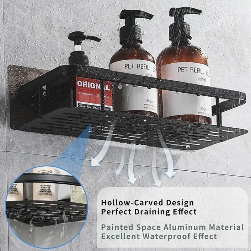 Bathroom Shelves Toilet Shampoo Rack Shower Shelf Wall Type Kitchen Storage Basket Make Home Organizer Bathroom Accessories
Bathroom Shelves Toilet Shampoo Rack Shower Shelf Wall Type Kitchen Storage Basket Make Home Organizer Bathroom Accessories