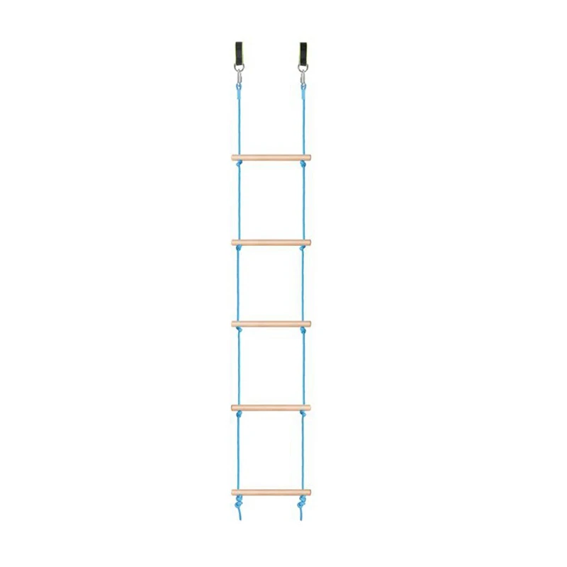 5 Rungs Rope Ladder Kids&Adults Climbing Game Funny Game Toys For Swing Accessories Tree House Playground Play Set
5 Rungs Rope Ladder Kids&Adults Climbing Game Funny Game Toys For Swing Accessories Tree House Playground Play Set