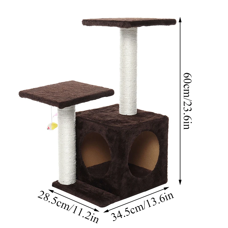 3 Layer Pet Cat Tree Condo House Scratcher Scratching Post Climbing Tree Toys for Cat Jumping Toy w Ladder Play Tree Furniture
3 Layer Pet Cat Tree Condo House Scratcher Scratching Post Climbing Tree Toys for Cat Jumping Toy w Ladder Play Tree Furniture