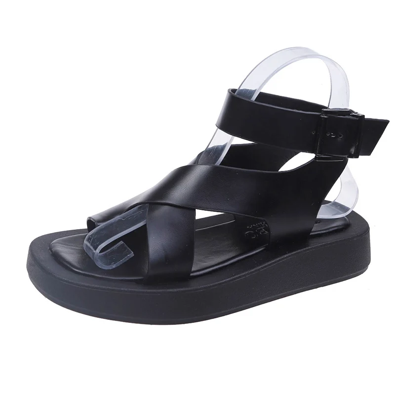 Women Summer Sandals Beach Sandals Fashion Flats Shoes 2021 New Sandal Non-slip Flat Sandals Buckle Black And White
Women Summer Sandals Beach Sandals Fashion Flats Shoes 2021 New Sandal Non-slip Flat Sandals Buckle Black And White