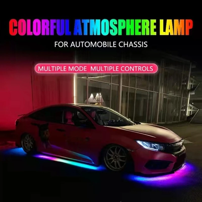 Upgraded Car Chassis RGB LED Strip Underbody System Neon Light Colorful Light R2LC
Upgraded Car Chassis RGB LED Strip Underbody System Neon Light Colorful Light R2LC