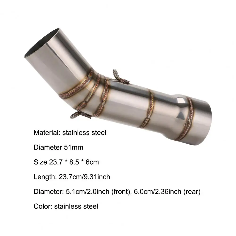 Exhaust Pipe Curved Anti-corrosion Stainless Steel Motorcycle Middle Exhaust Tube for DUCATI XDIAVEL
Exhaust Pipe Curved Anti-corrosion Stainless Steel Motorcycle Middle Exhaust Tube for DUCATI XDIAVEL