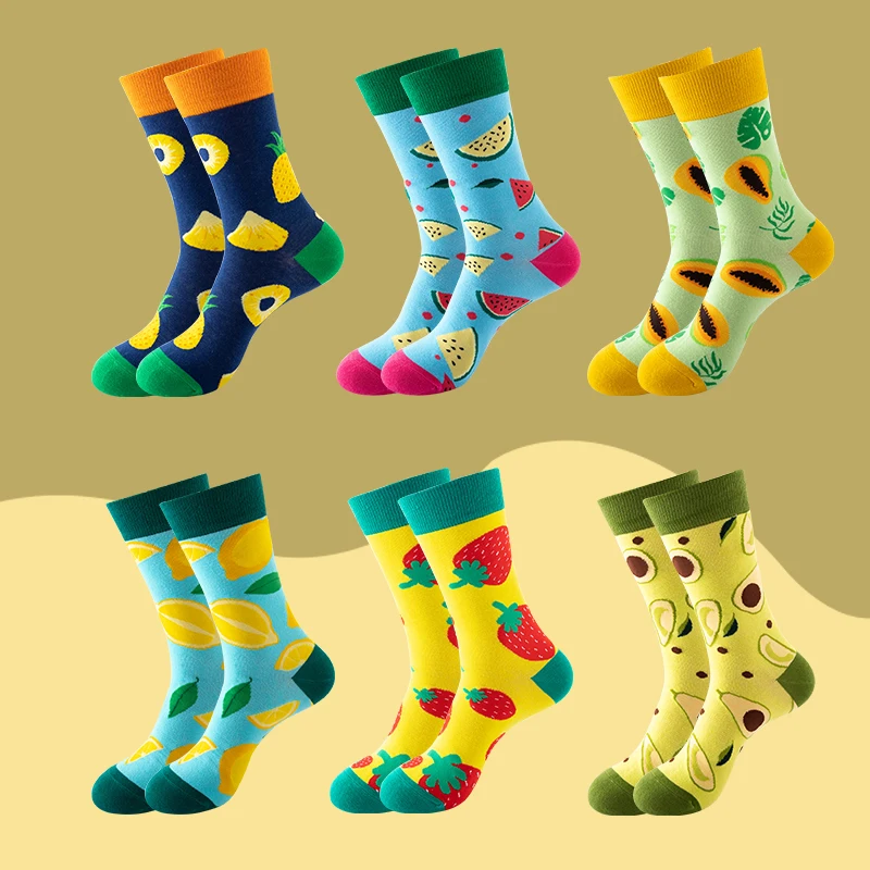 1pair Combed Cotton new Fashion Hip Hop Man woman Socks Harajuku fruit Skateboard candy color animal Happy Socks Funny Sokken
1pair Combed Cotton new Fashion Hip Hop Man woman Socks Harajuku fruit Skateboard candy color animal Happy Socks Funny Sokken