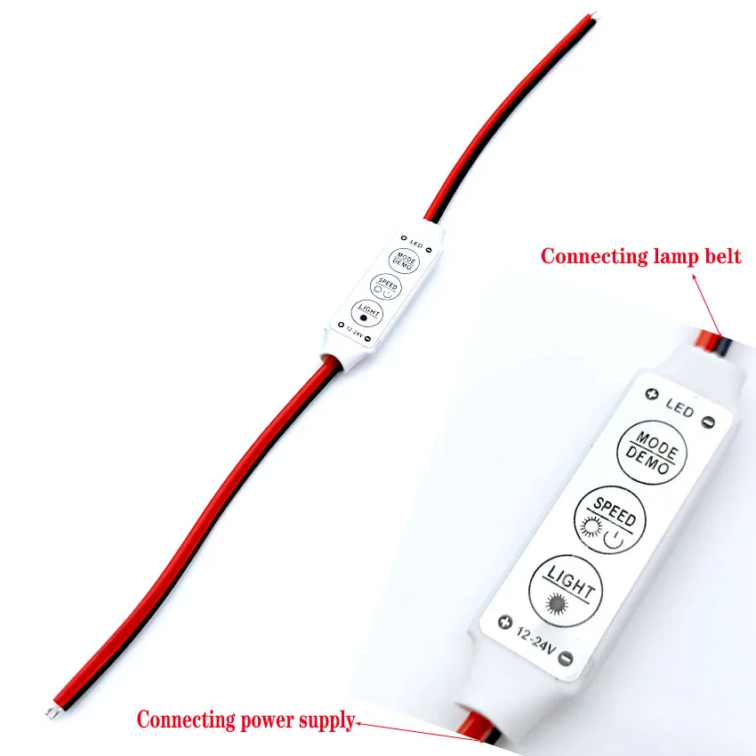 JCD RGB контроллер для светодиодной ленты 5В USB
JCD RGB контроллер для светодиодной ленты 5В USB