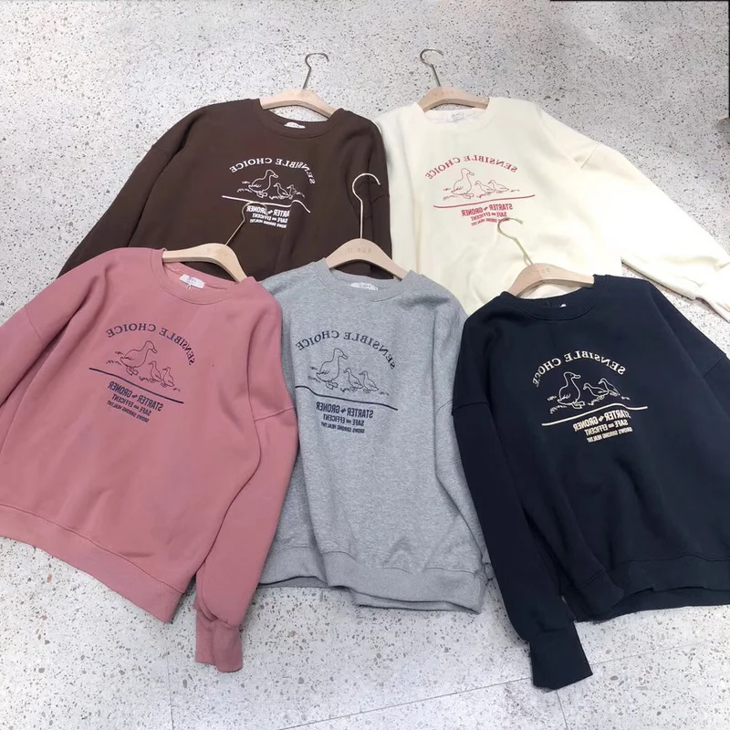 2020 Letter Printed Women Sweatshirt Loose Harajuku Oversize Sweatshirt Pullovers Spring Autumn Hoody Hoodies Woman Clothes
2020 Letter Printed Women Sweatshirt Loose Harajuku Oversize Sweatshirt Pullovers Spring Autumn Hoody Hoodies Woman Clothes