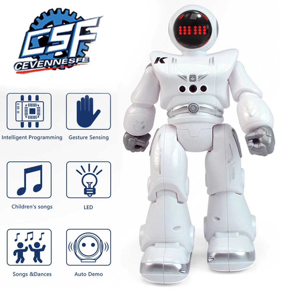 2021 NEW R18 Smart Remote Control Sensing Battle Robot Smart Voice Dialogue Programmable Robot Toys For Children
2021 NEW R18 Smart Remote Control Sensing Battle Robot Smart Voice Dialogue Programmable Robot Toys For Children