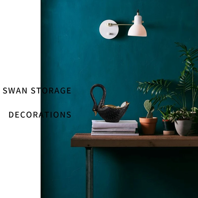 CSS European-Style White Swan Storage Resin Decoration Creative Home Jewelry Storage Decoration
CSS European-Style White Swan Storage Resin Decoration Creative Home Jewelry Storage Decoration
