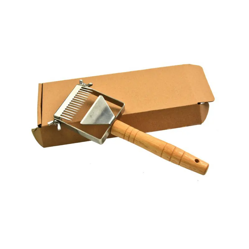 Beekeeping Tool Multifunction Uncapping Scraper Honeycomb Scraper Wood Handle Uncapping Fork Honey Bees Tool
Beekeeping Tool Multifunction Uncapping Scraper Honeycomb Scraper Wood Handle Uncapping Fork Honey Bees Tool