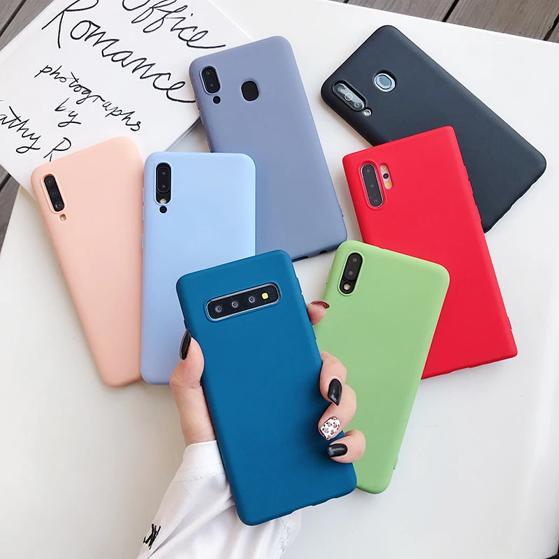 Luxury Color TPU Phone Case For Samsung Galaxy A50 A70 A51 A71 S10 S20 Ultra Soft Simple Back Cover
Luxury Color TPU Phone Case For Samsung Galaxy A50 A70 A51 A71 S10 S20 Ultra Soft Simple Back Cover