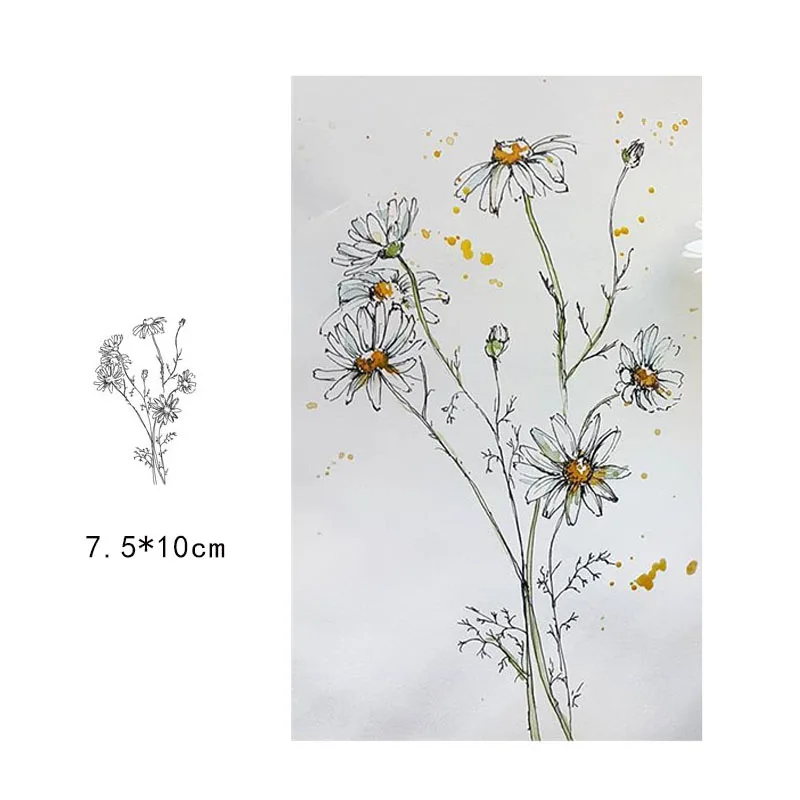 Rubber Stamps FLowers Clear Stamps Silicone Seal for DIY Scrapbooking Card Making Photo Album Decor Handemade Crafts New Stamps
Rubber Stamps FLowers Clear Stamps Silicone Seal for DIY Scrapbooking Card Making Photo Album Decor Handemade Crafts New Stamps